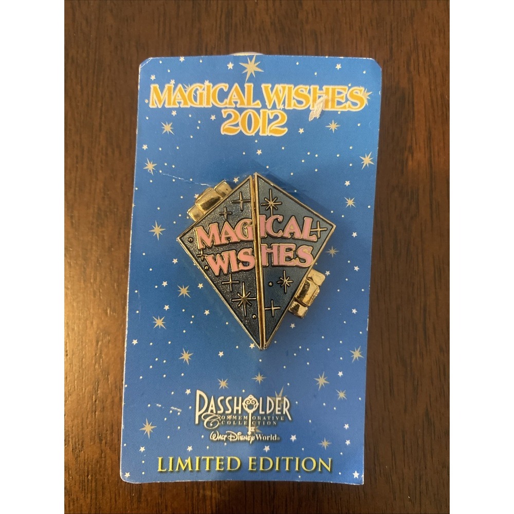 Walt Disney World 2012 Passholder Limited Edition Pin Minnie Mouse Wishes